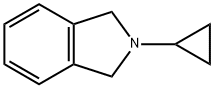 1H-Isoindole,2-cyclopropyl-2,3-dihydro-(9CI) Struktur