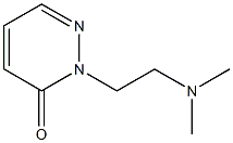 3(2H)-Pyridazinone,2-[2-(dimethylamino)ethyl]-(9CI) Struktur