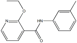 3-Pyridinecarboxamide,2-ethoxy-N-(3-methylphenyl)-(9CI) Struktur