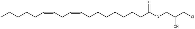 rac-1-Linoleoyl-3-chloropropanediol Struktur