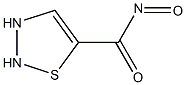 1,2,3-Thiadiazole-5-carboxamide,N-hydroxy-(9CI) Struktur