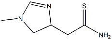 1H-Imidazole-4-ethanethioamide,4,5-dihydro-1-methyl-(9CI) Struktur