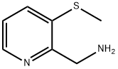 2-Pyridinemethanamine,3-(methylthio)-(9CI) Struktur