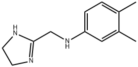 1H-Imidazole-2-methanamine,N-(3,4-dimethylphenyl)-4,5-dihydro-(9CI) Struktur