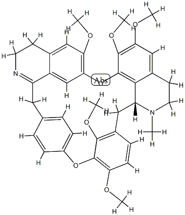 Calafatimine Struktur