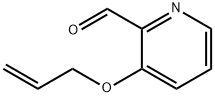 2-Pyridinecarboxaldehyde,3-(2-propenyloxy)-(9CI) Struktur