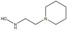 1-Piperidineethanamine,N-hydroxy-(9CI) Struktur