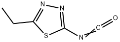 1,3,4-Thiadiazole,2-ethyl-5-isocyanato-(9CI) Struktur