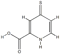 2-Pyridinecarboxylicacid,1,4-dihydro-4-thioxo-(9CI) Struktur