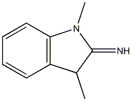 2H-Indol-2-imine,1,3-dihydro-1,3-dimethyl-(9CI) Struktur