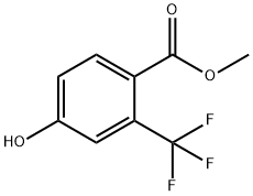 Methyl 4-hydroxy-2-(trifluoroMethyl)benzoate Struktur