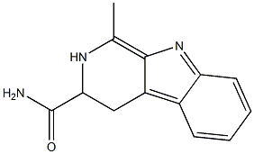 3H-Pyrido[3,4-b]indole-3-carboxamide,4,9-dihydro-1-methyl-(9CI) Struktur