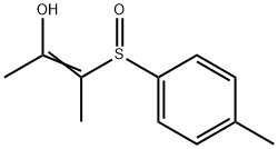 2-Buten-2-ol,3-[(4-methylphenyl)sulfinyl]-(9CI) Struktur