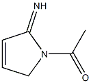 2H-Pyrrol-2-imine,1-acetyl-1,5-dihydro-(9CI) Struktur