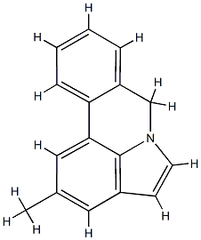 7H-Pyrrolo[3,2,1-de]phenanthridine,2-methyl-(9CI) Struktur