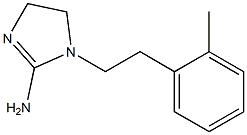 1H-Imidazol-2-amine,4,5-dihydro-1-[2-(2-methylphenyl)ethyl]-(9CI) Struktur