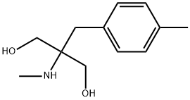 1,3-Propanediol,2-(methylamino)-2-[(4-methylphenyl)methyl]-(9CI) Struktur