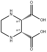 2,3-Piperazinedicarboxylicacid,(2R,3S)-rel-(9CI) Struktur