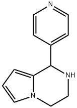 1-(4-pyridinyl)-1,2,3,4-tetrahydropyrrolo[1,2-a]pyrazine(SALTDATA: FREE) Struktur