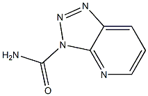 3H-v-Triazolo[4,5-b]pyridine-3-carboxamide(7CI) Struktur