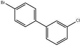 4-Bromo-3-chlorobiphenyl Struktur