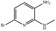 6-Bromo-N*2*-methyl-pyridine-2,3-diamine Struktur