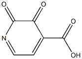 4-Pyridinecarboxylicacid,2,3-dihydro-2,3-dioxo-(9CI) Struktur