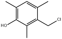 Phenol, 3-(chloromethyl)-2,4,6-trimethyl- (6CI, 9CI) Struktur