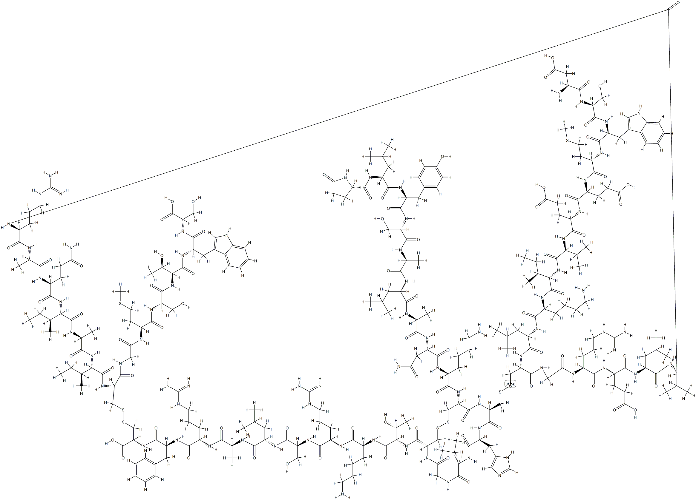 Relaxin H2 (human) Structure