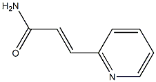 2-Propenamide,3-(2-pyridinyl)-(9CI) Struktur