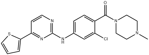 GSK-3β Inhibitor XVIII, 1139875-74-3, 結(jié)構(gòu)式