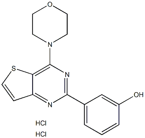 PI3-Kinase α Inhibitor 2HCL Struktur