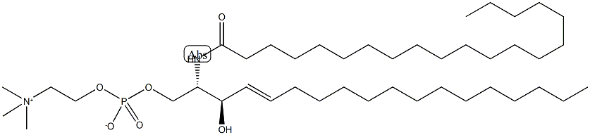 C20 Sphingomyelin (d18:1/20:0) Struktur