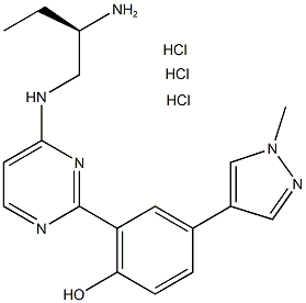 CRT-0066101 hydrochloride Struktur