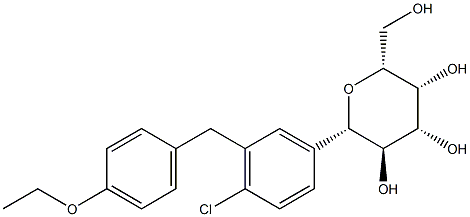 galacto-Dapagliflozin Struktur