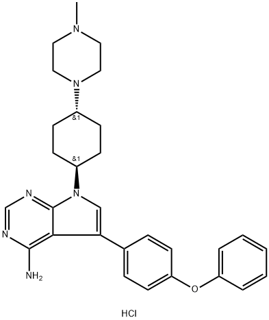 A 419259三塩酸塩 化學(xué)構(gòu)造式