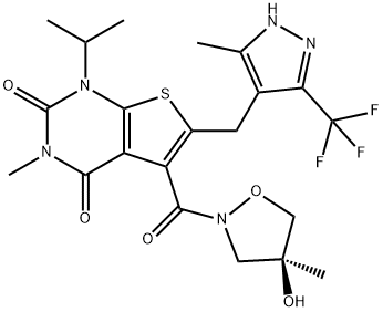 AZD3965 Struktur