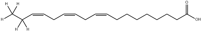 .alpha.-Linolenic Acid-d5 Struktur