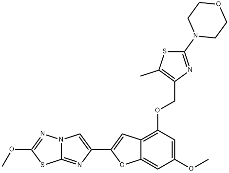 BMS-986120 Struktur