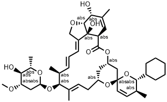 Doramectin monosaccharide Struktur