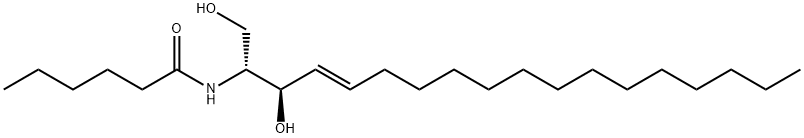 C6 D-threo Ceramide (d18:1/6:0) Struktur