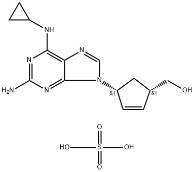 Abacavir (sulfate) Struktur