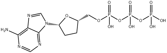 2',3'-DIDEOXYADENOSINETRIPHOSPHORICACID=DDATP Struktur