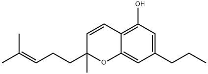 (-Cannabichromevarin (CRM) Struktur