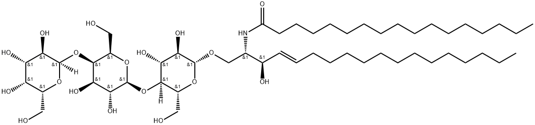 C17 Globotriaosylceramide (d18:1/17:0) Struktur