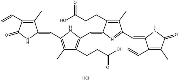 Biliverdin (hydrochloride) Struktur