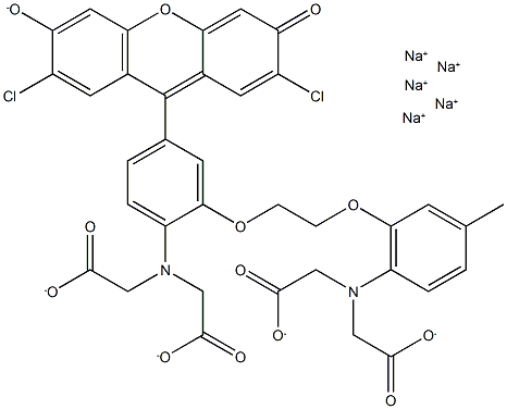 Fluo-3 (sodium salt) Struktur