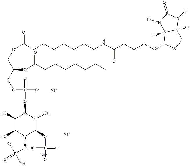 PtdIns-(4,5)-P2-biotin (sodium salt) Struktur