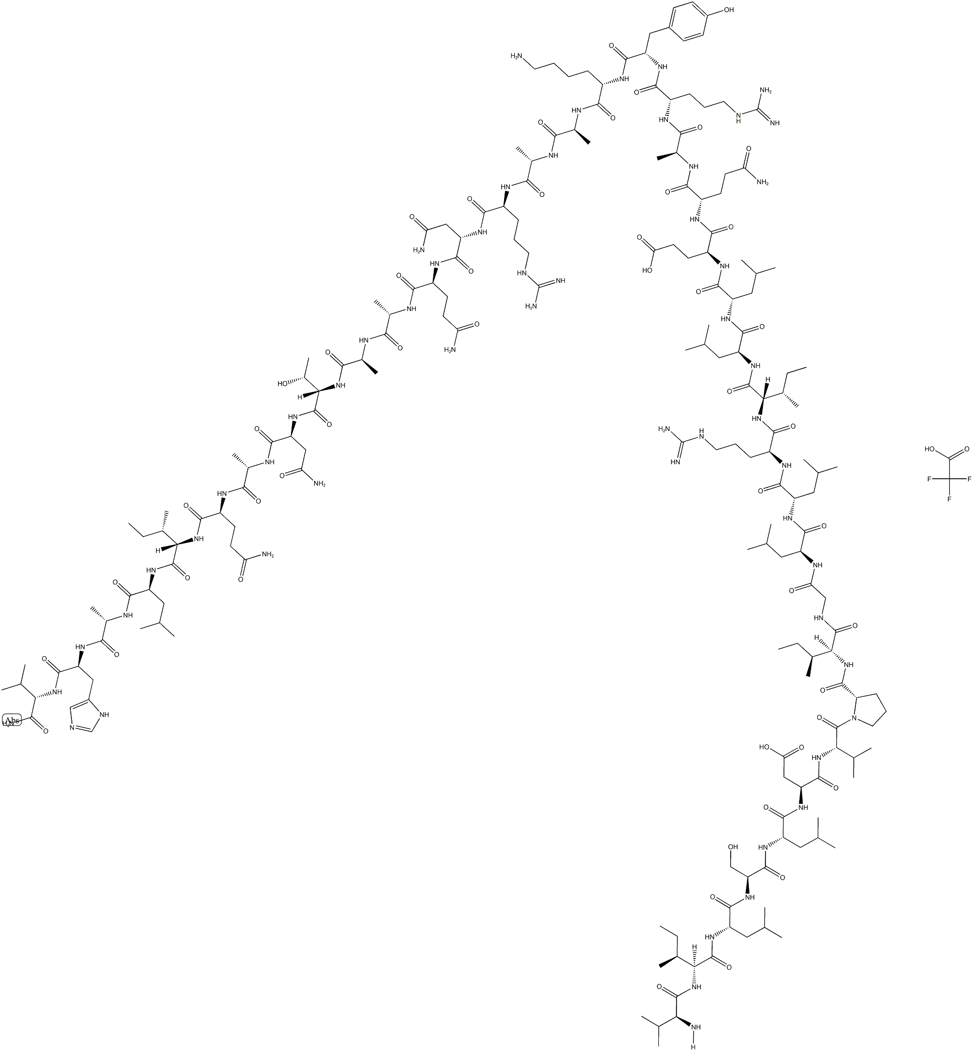 Urocortin II (mouse) (trifluoroacetate salt) Struktur