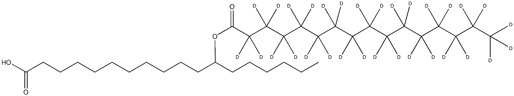 12-PAHSA-d31 Struktur